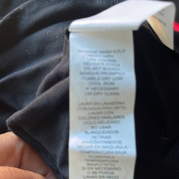 Kenzie knee length dress, black and gold- new with tags, medium - Picture 4 of 10